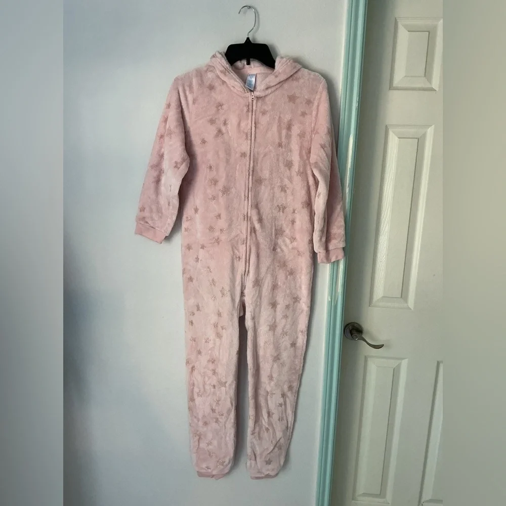 The Children's Place Cream Star Pajamas Sz 14Y